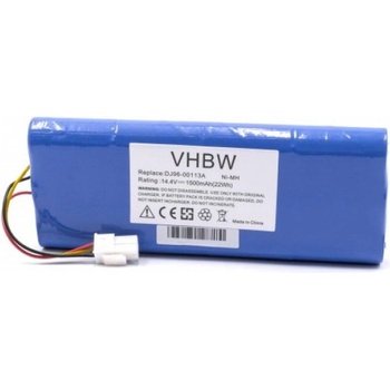 VHBW Батерия за Samsung Navibot SR9630S / VC-RA50VB / VC-RA84V, 1500 mAh (800118081)