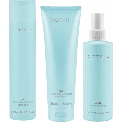 Cotril Curl šampón 300 ml + kondicionér 250 ml + sprej 200 ml kosmetická sada