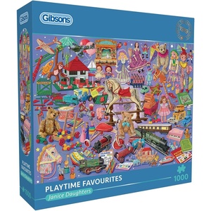 Gibsons Пъзел Gibsons от 1000 части - Любими игри (G6417)