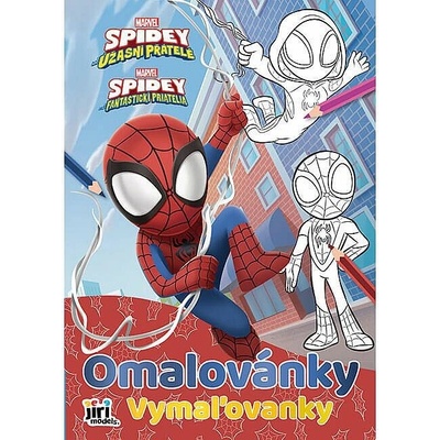 Omalovánky A4 Spidey