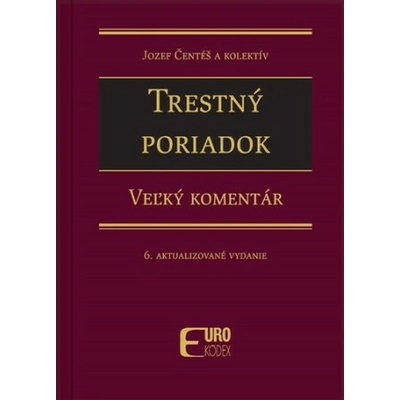 Trestný poriadok - Jozef Čentéš