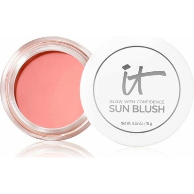 IT Cosmetics Confidence Sun Blush krémová lícenka 10 Sun Blossom 18 g