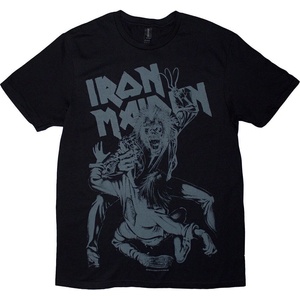 Iron Maiden No Prayer Claw Jumbo Grey Тениска с къс ръкав Black 2XL (IMTEE193MB05)