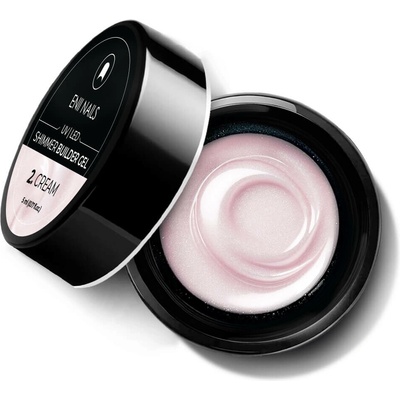 ENII NAILS Shimmer Builder Gel 2 Cream třpytivý modelovací gel 5 ml