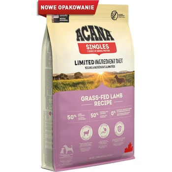 ACANA Singles Агнешко от пасищно отгледани животни 6 кг