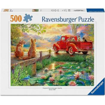 Ravensburger Пъзел Ravensburger от 500 части - Лятна любов (12001847)
