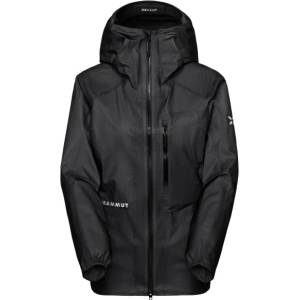 Mammut Дамско водоустойчиво яке Mammut Women's Eiger Nordwand Light HS Hooded Jacket Waterproof jacket - Black (102-5109-0113)