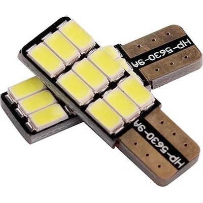 Rabel T10 W5W Canbus 9 smd 5630 bílá, boční