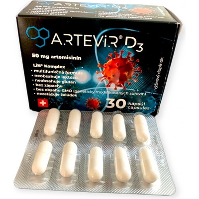 Aetevir D3 posilnenie imunity 30 kapsúl