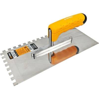 Hladítko nerez, zub 8 mm, 280 x 130 mm, gumová rukojeť, ENPRO