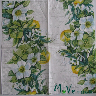 ubrousek na decoupage 25 x 25cm 1ks