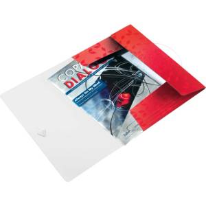 Leitz WOW A4 стр. червена гумена папка 45990026 (45990026)