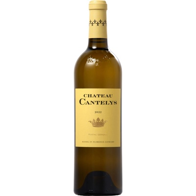Château Cantelys Pessac-Léognan Blanc suché bílé 2022 13,5% 0,75 l (holá láhev)