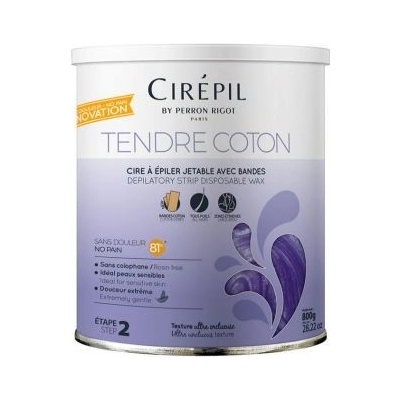 Cirépil šetrný vosk Cotton 800 ml