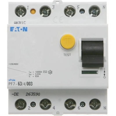 Eaton PF7-40/4/03-S/A 40A 300mA