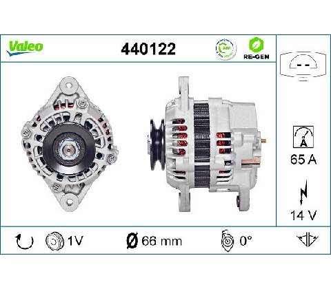 Alternátor VALEO 440122