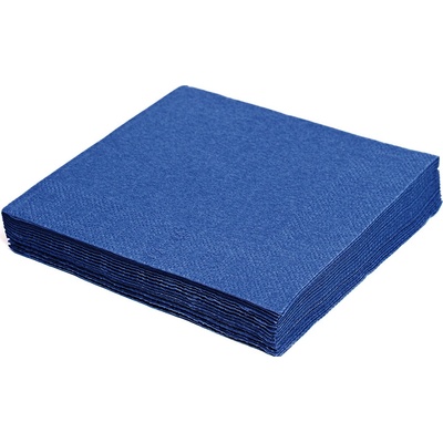 PAP FSC ubrousky Mix 2V tmavomodrý 24x24 cm 250ks
