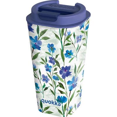Quokka Чаша халба Quokka Vaso Ditsy Bloom с двойни стени 450 мл (40221)