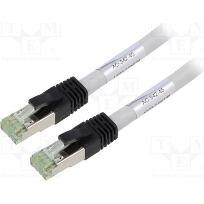 Goobay 55140 Patch S/FTP Cat 6a RJ45 vidlice z obou stran lanko Cu