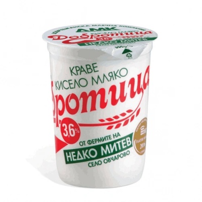 Кисело мляко Добротица 3, 6% 500гр