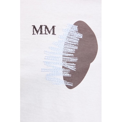 MM by Max Mara тениска дамска от памук LICENZA (2616941108600)