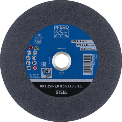 66300060 | Řezný kotouč 250 x 2,0 x 32,0 mm, SG LAB STEEL, rovný