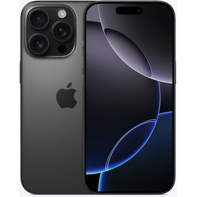 Apple iPhone 16 Pro 128GB Black Titanium – Zboží Živě