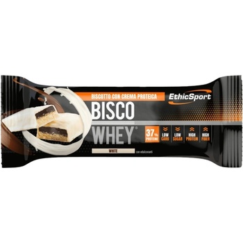 Image 1 of EthicSport BISCO WHEY High Protein Bar [40 грама] Бял шоколад