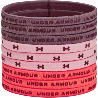 Under Armour | UA Elastic Hair Tie 9PK-PPL | růžová| OSFM