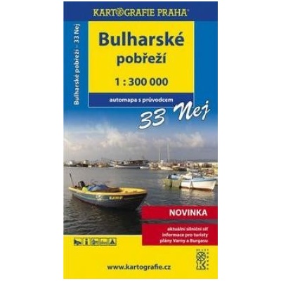 Bulharské pobřeží Nej automapa