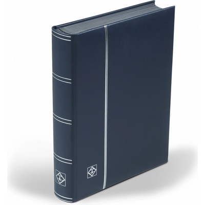 LEUCHTTURM Album na známky LEDER, A4, 64 černých stran Barva: Modrá