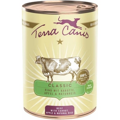 Terra Canis ﻿Beef with carrot apple & natural rice 400 g
