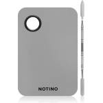 Notino Makeup Brushes Professional Mixing Palette With Spatula Палитра за смесване на грим с шпатула