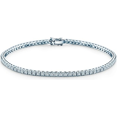 SAVICKI Tenisový náramok biele zlato s laboratórnými diamantmi 0.45 ct 1,9 mm 17 cm - SAV-B-TENIS-17CM-19SZ-10K-585-BDLAB-B