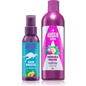 Aussie SOS Hair Rescue & Repair & Revive комплект за суха коса, изтощена коса