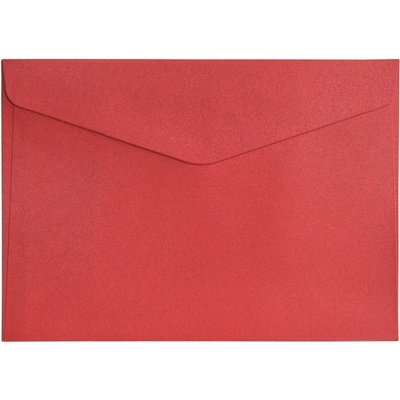 Galeria Papieru obálky C5 Pearl červená 150g, 10ks