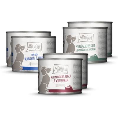 MjAMjAM Adult Dog mix I 3 príchute 6 x 200 g