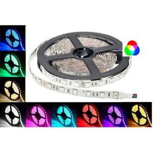 VITO LED ЛЕНТА/12V/5050/7.2W 30/IP20/5M/RGB VITO Strip-A (6972538042392)