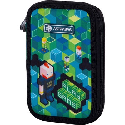 Astra Ученически несесер, Astra, AC6, Play Game, 20.5 х 13 х 4.5 см (AS503023017)