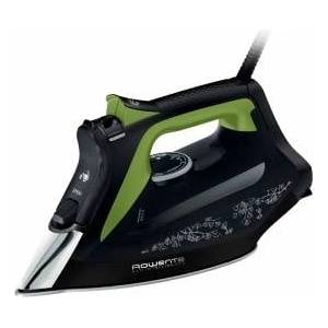 Rowenta Eco Intelligence Steam Iron, 2700 Watts, continuous steam output: 45 g/min, steam boost: 180 g/min, Microsteam400 HD 3De laser soleplate, anti-drip function, black/green, DW6330 - DW6330D1 Ютии