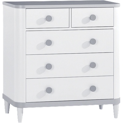 Carmen Скрин за дрехи с пет чекмеджета aden (3575811)