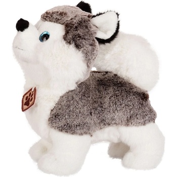 Image 1 of Амек Тойс Плюшена играчка Амек Тойс - Хъски със сини глитерни очи, 19 сm (10248)