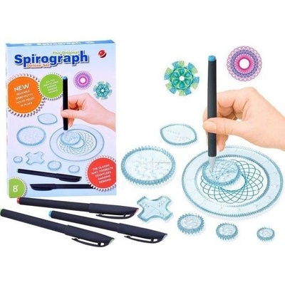 PIXINO Set kreslících šablon spirograf – Zboží Mobilmania