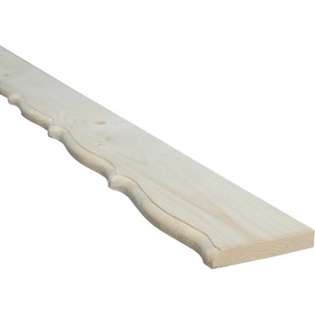 Drevená plotovka Pohoda 19x125x2000 mm smrek