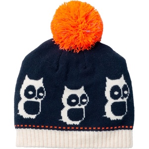 Namuk Детска зимна шапка (beanie) Namuk Kid's Logo Beanie - True Navy / Off-White - размер L/XL (904-4580-0312)