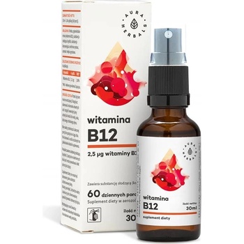 Aura Herbals Витамин В12 Орален спрей, 30 ml, Aura Herbals (10542 AH)