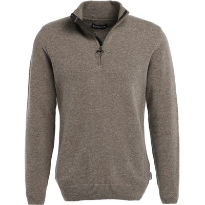 Barbour Holden Half Zip Sweater Military Marl
