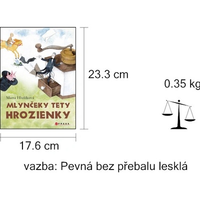 Mlynčeky tety Hrozienky - Marta Hlušíková, Alena Wagnerová ilustrácie
