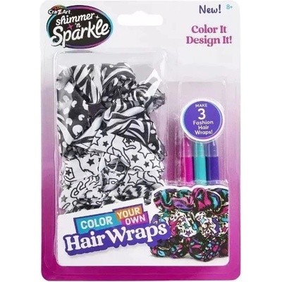 CRA-Z-ART Shimmer’n Sparkle: комплект ластици за коса за оцветяване (69569)