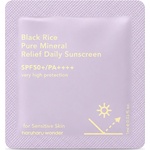 haruharu wonder Black Rice Pure Mineral Relief Daily Sunscreen (sample) - Минерален Слънцезащитен Крем 2ml (sample)